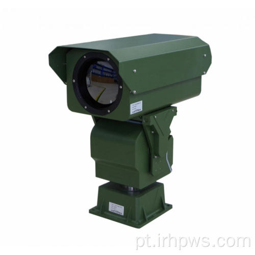 Câmera de segurança térmica de longo alcance PTZ